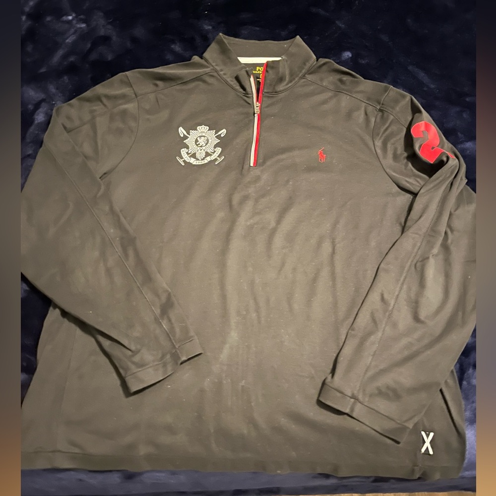 Polo by Ralph Lauren men’s quarter zip lightweight sweater